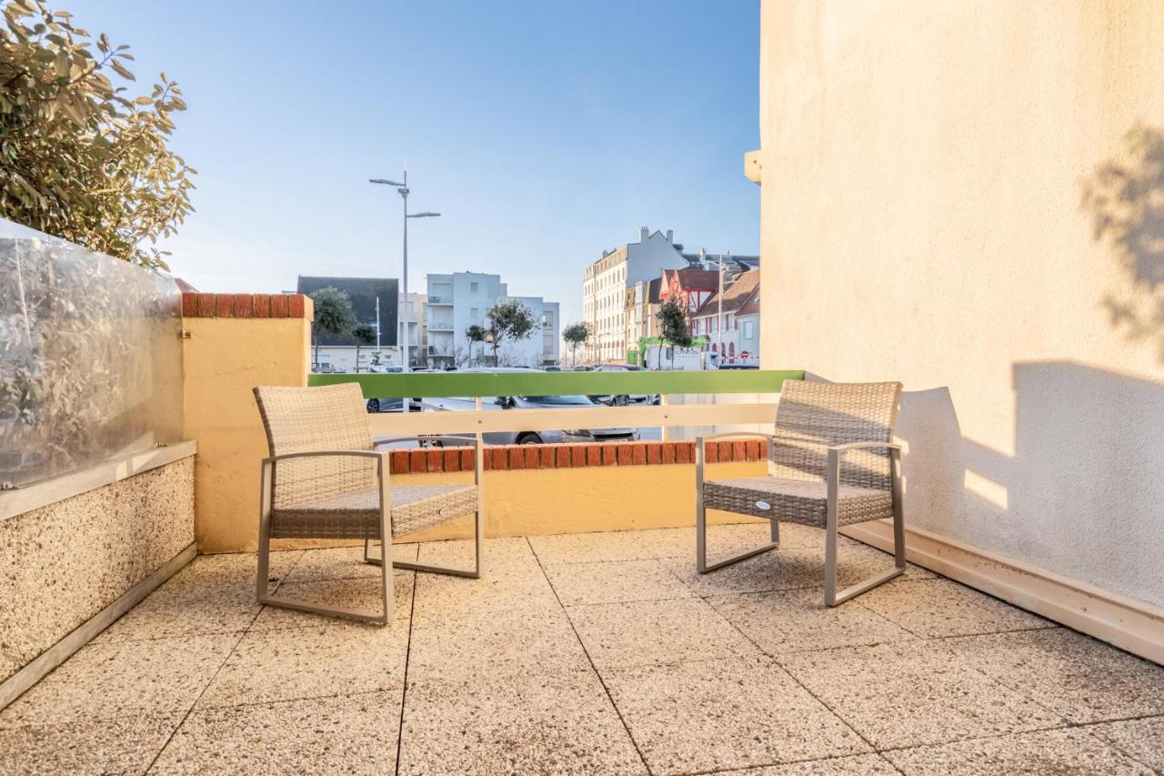 Agreable Appartement Et Terrasse A 2 Pas De La Mer Wimereux Kültér fotó